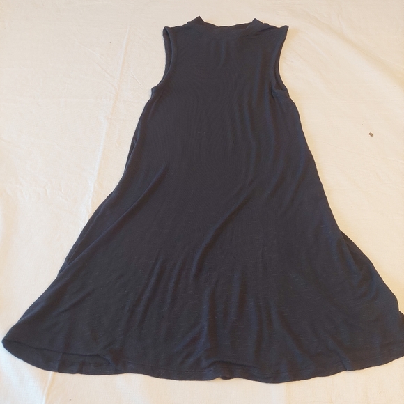 Xhilaration Grey Sleeveless Soft Jersey Knit Mini Shift Dress Tunic Size XS - Picture 5 of 9